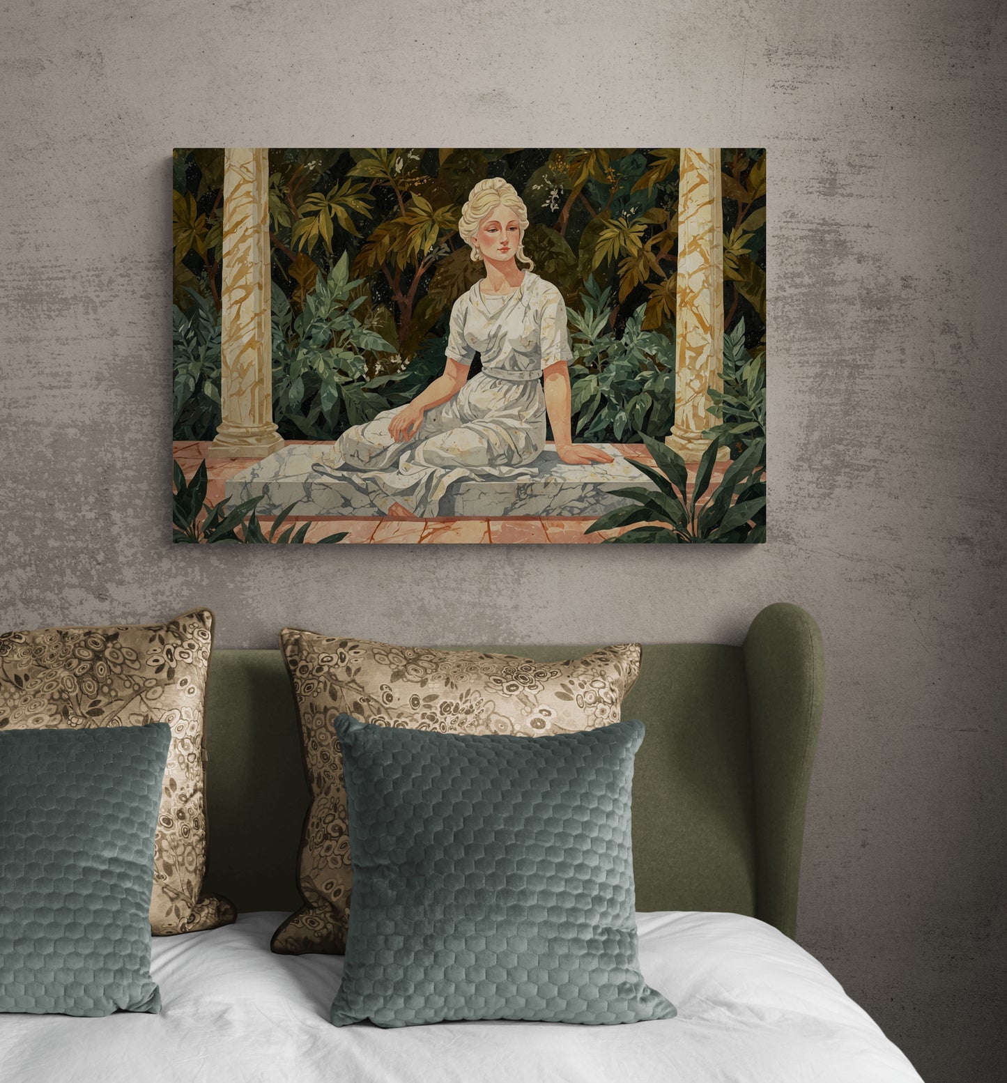 Sculpted Serenity - Canvas Art