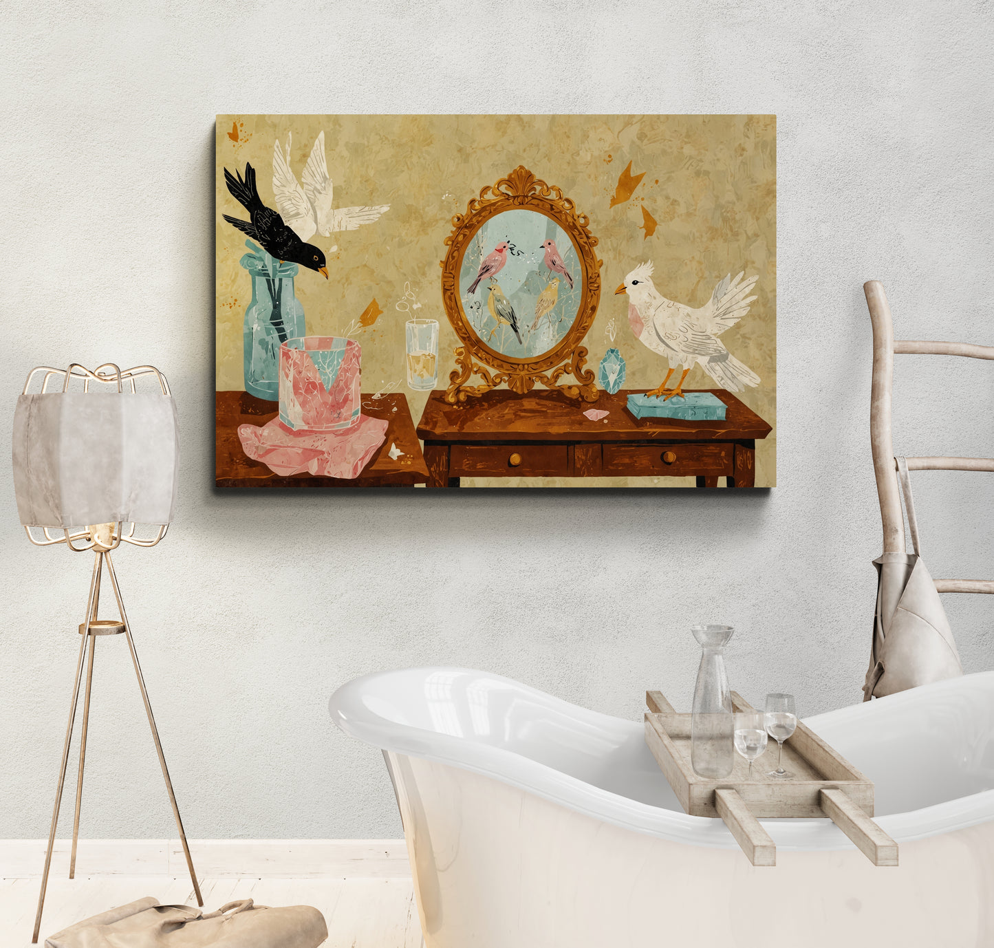 Gilded Reverie - Canvas Art