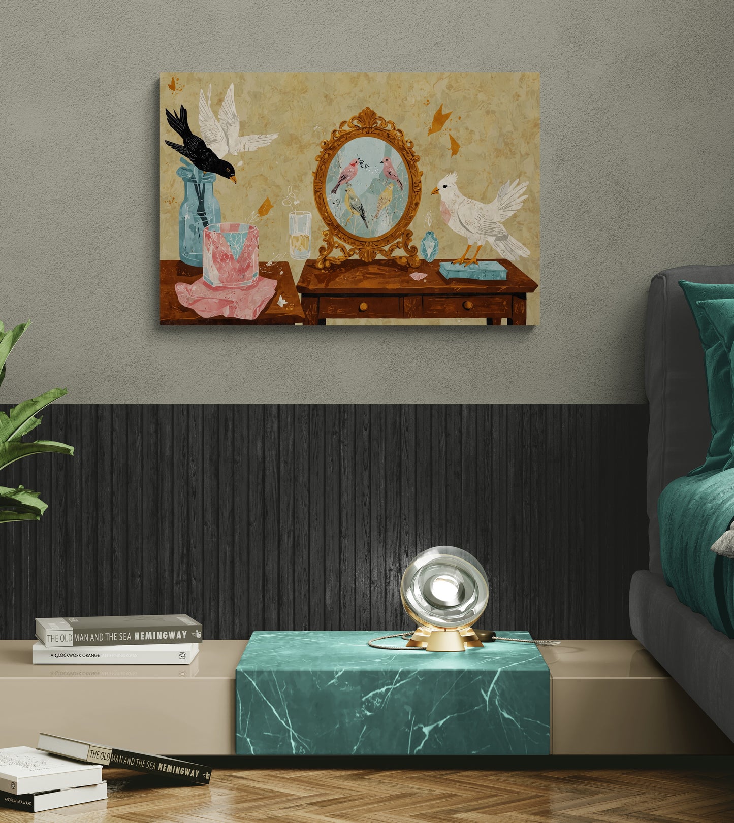 Gilded Reverie - Canvas Art