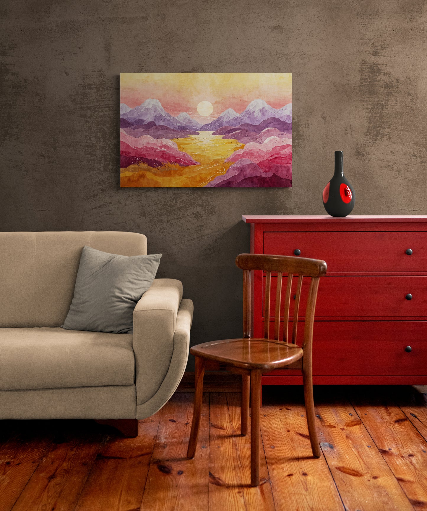 Velvet Horizon - Canvas Art