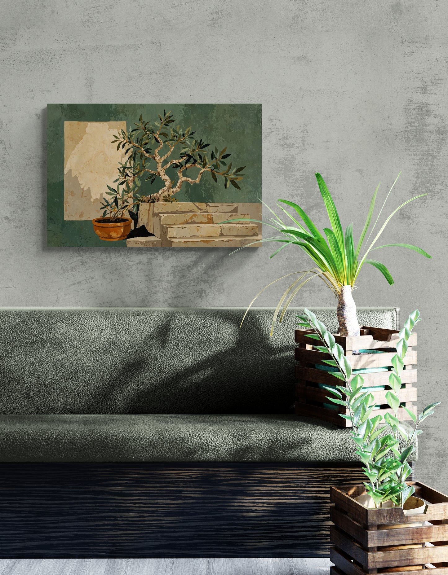 Ivory Steps - Canvas Art