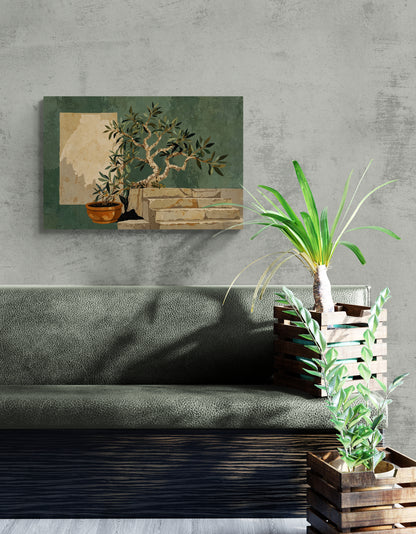 Ivory Steps - Canvas Art