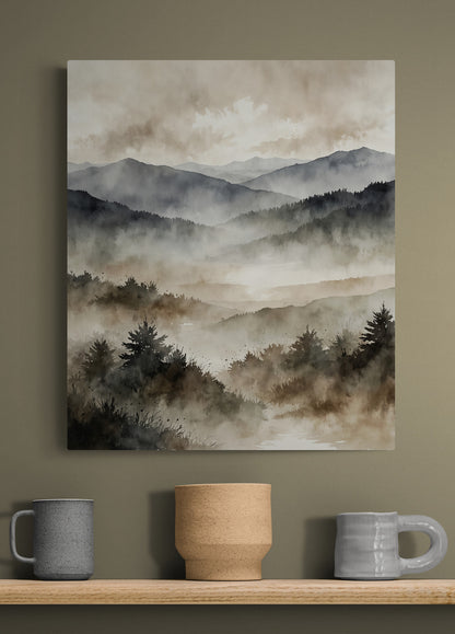 Fading Horizon - Canvas Art