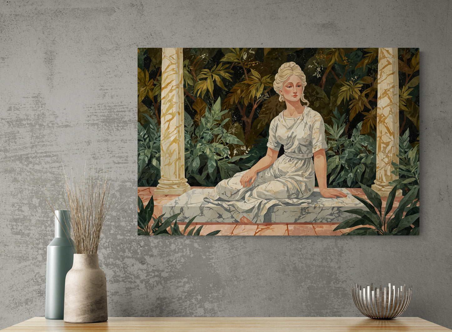 Sculpted Serenity - Canvas Art