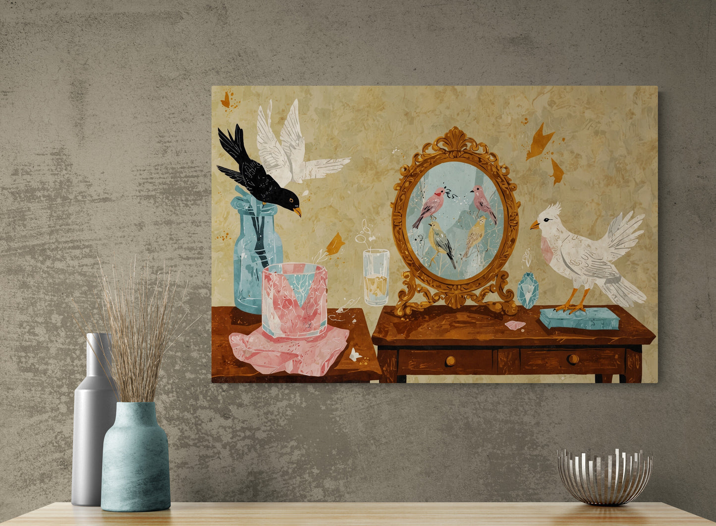 Gilded Reverie - Canvas Art