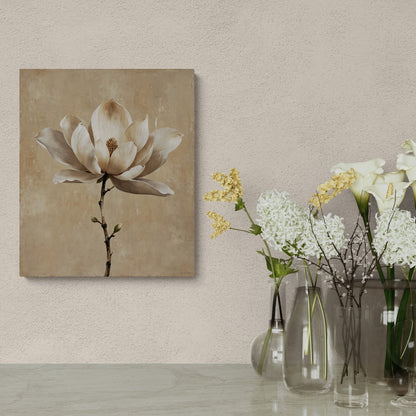 Silent Bloom - Canvas Art