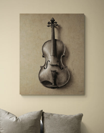Silent String - Canvas Art