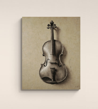 Silent String - Canvas Art
