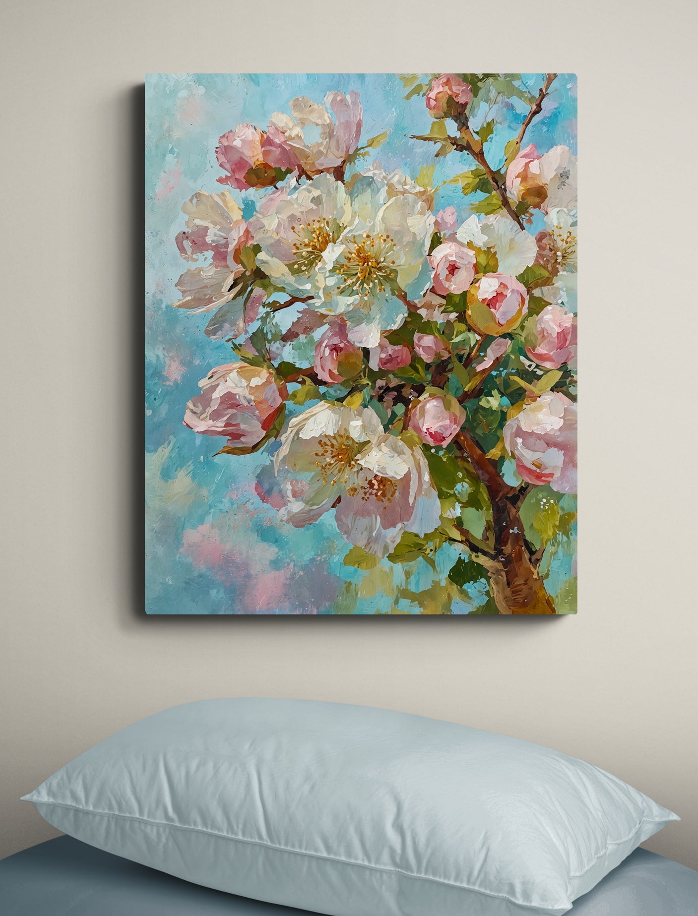 Sky Painted With Blossoms - Canvas Art