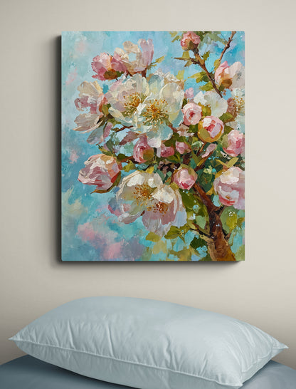 Sky Painted With Blossoms - Canvas Art