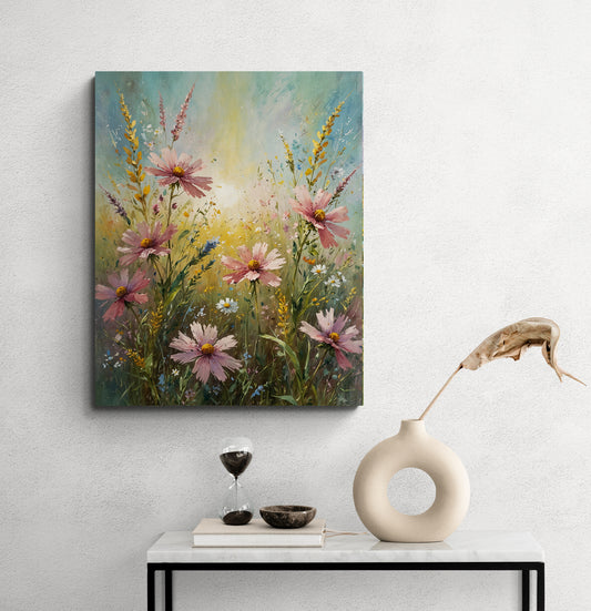 Where Petals Fly - Canvas Art