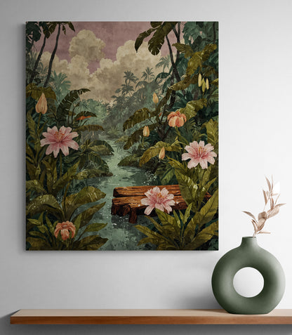 Monsoon Grove - Canvas Art