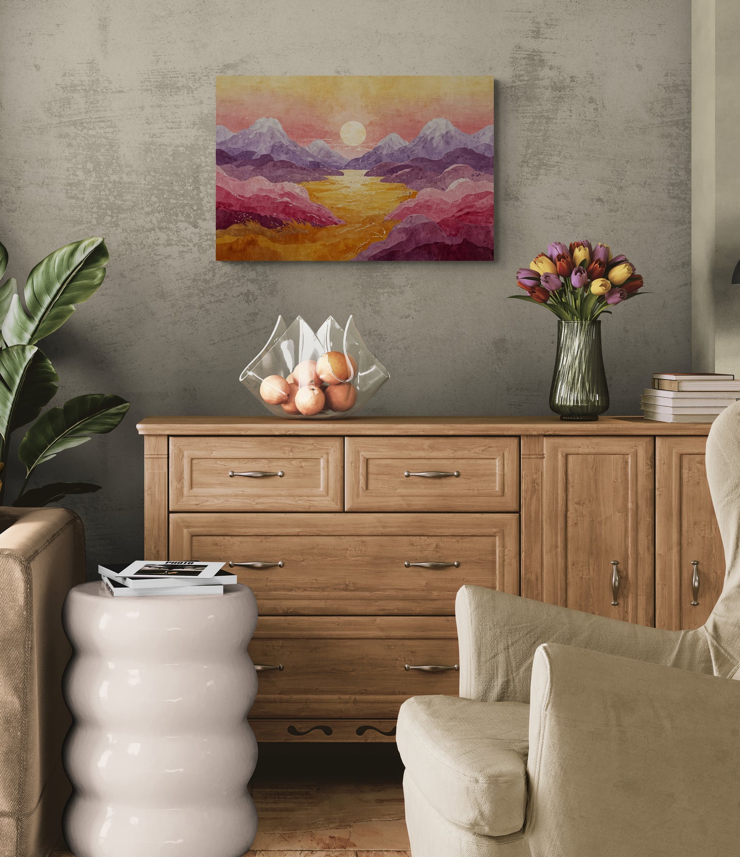 Velvet Horizon - Canvas Art