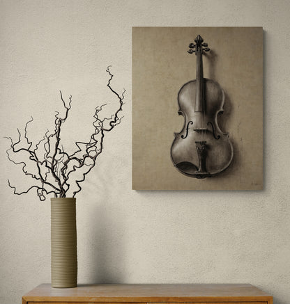 Silent String - Canvas Art