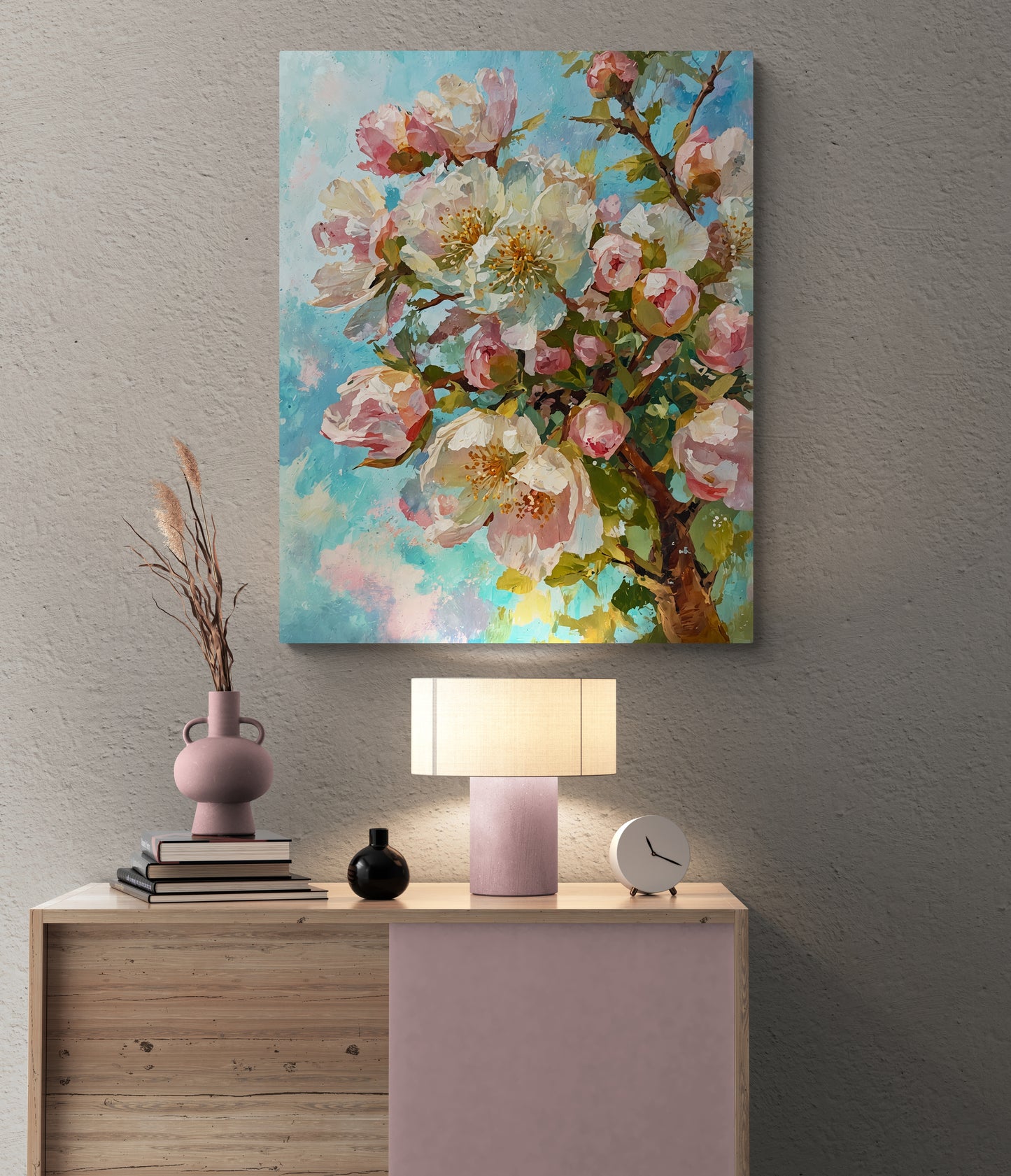 Sky Painted With Blossoms - Canvas Art