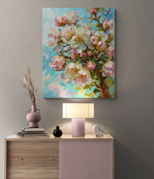Sky Painted With Blossoms - Canvas Art