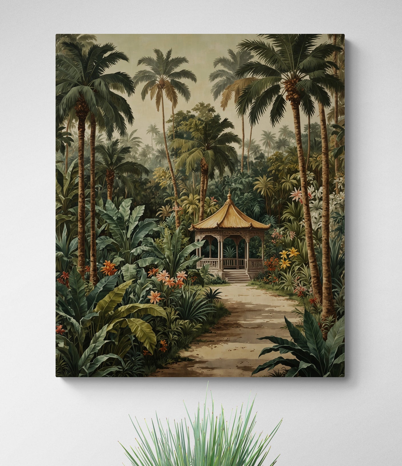 Garden Pavilion - Canvas Art