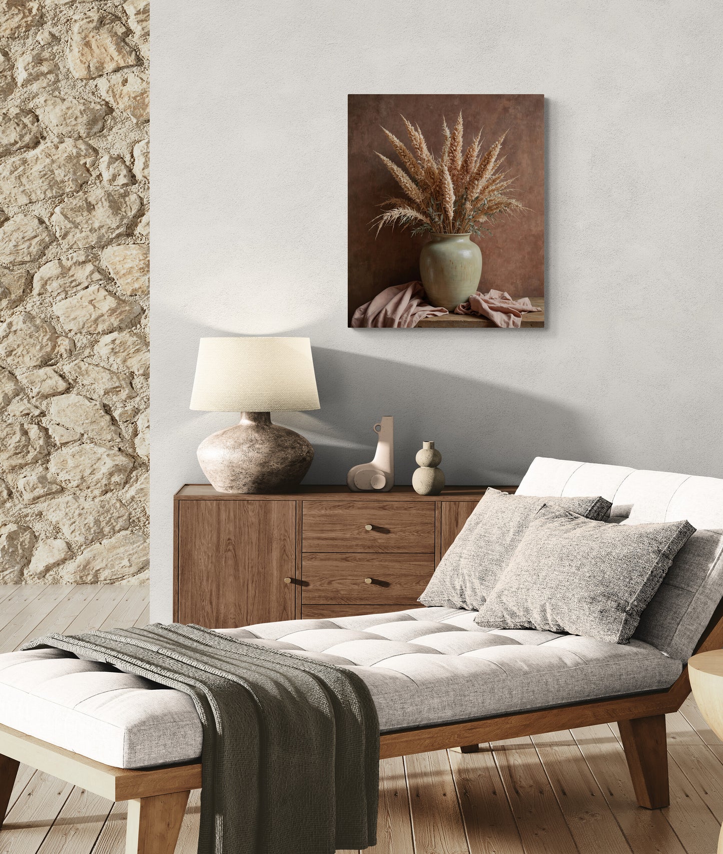 Dried Garden - Canvas Art