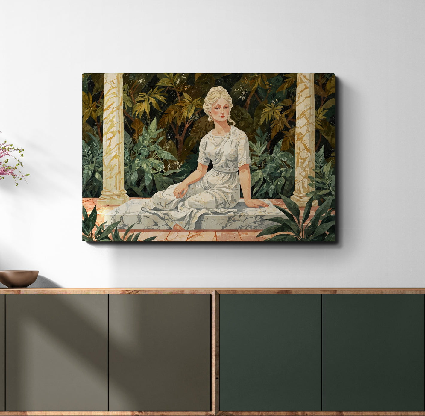Sculpted Serenity - Canvas Art
