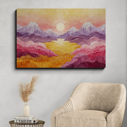 Velvet Horizon - Canvas Art