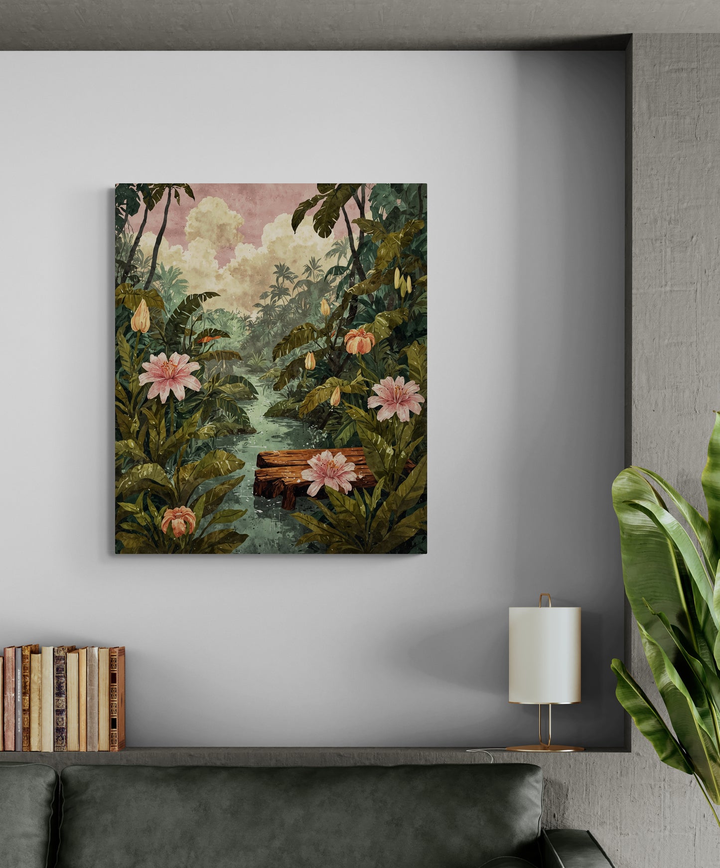 Monsoon Grove - Canvas Art