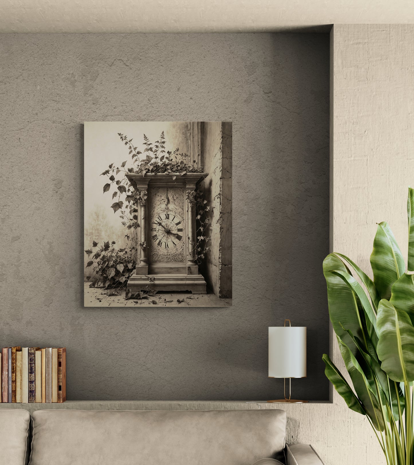 Garden Between Seconds - Canvas Art