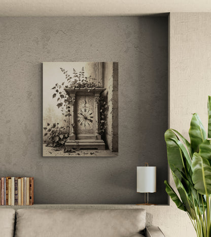 Garden Between Seconds - Canvas Art