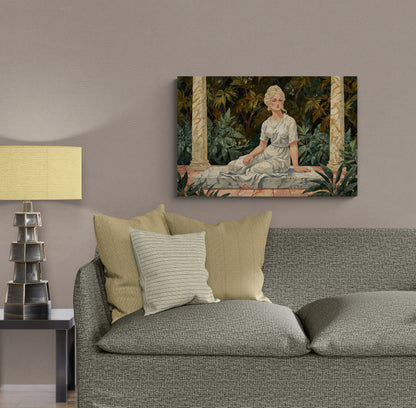Sculpted Serenity - Canvas Art