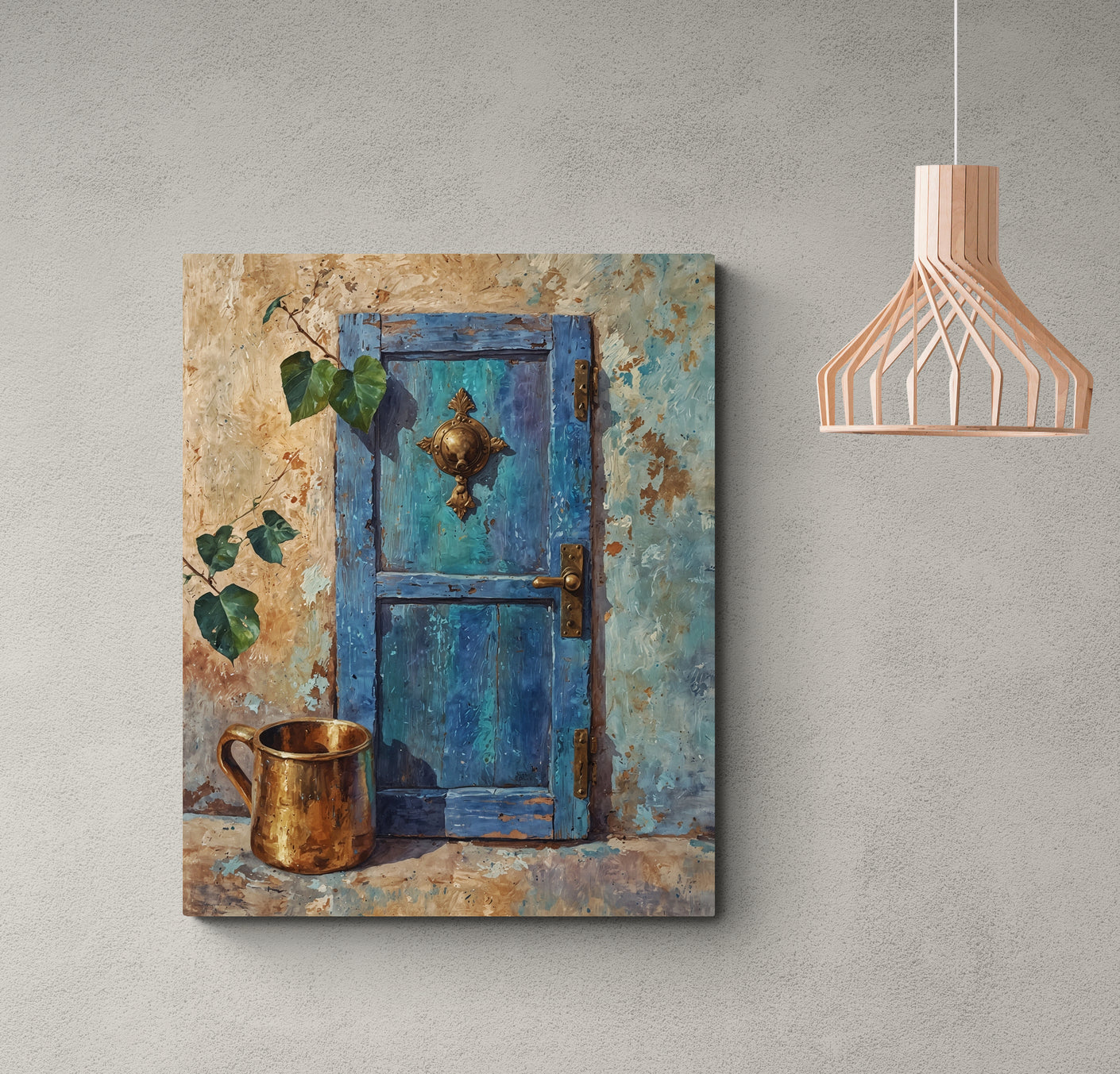 Neela Darwaza - Canvas Art