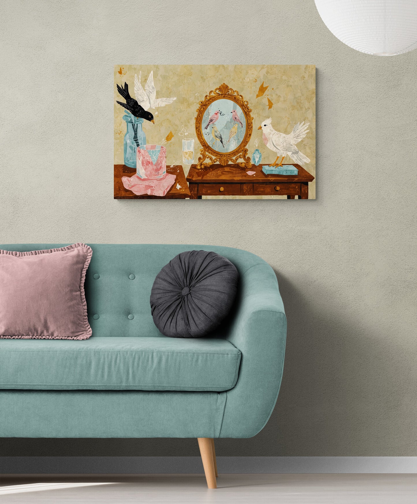 Gilded Reverie - Canvas Art