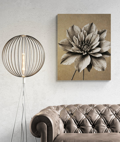 Petal Script - Canvas Art