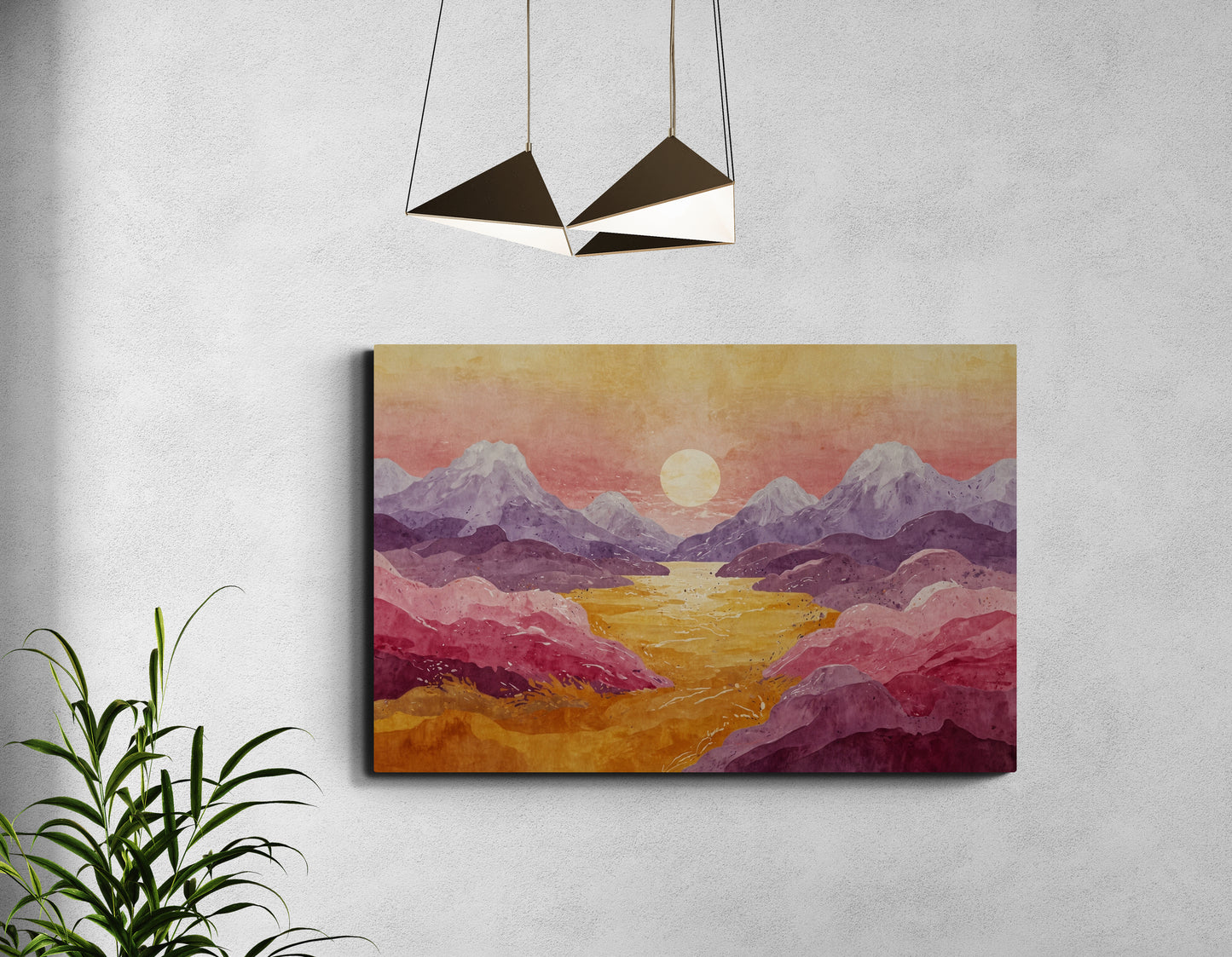Velvet Horizon - Canvas Art