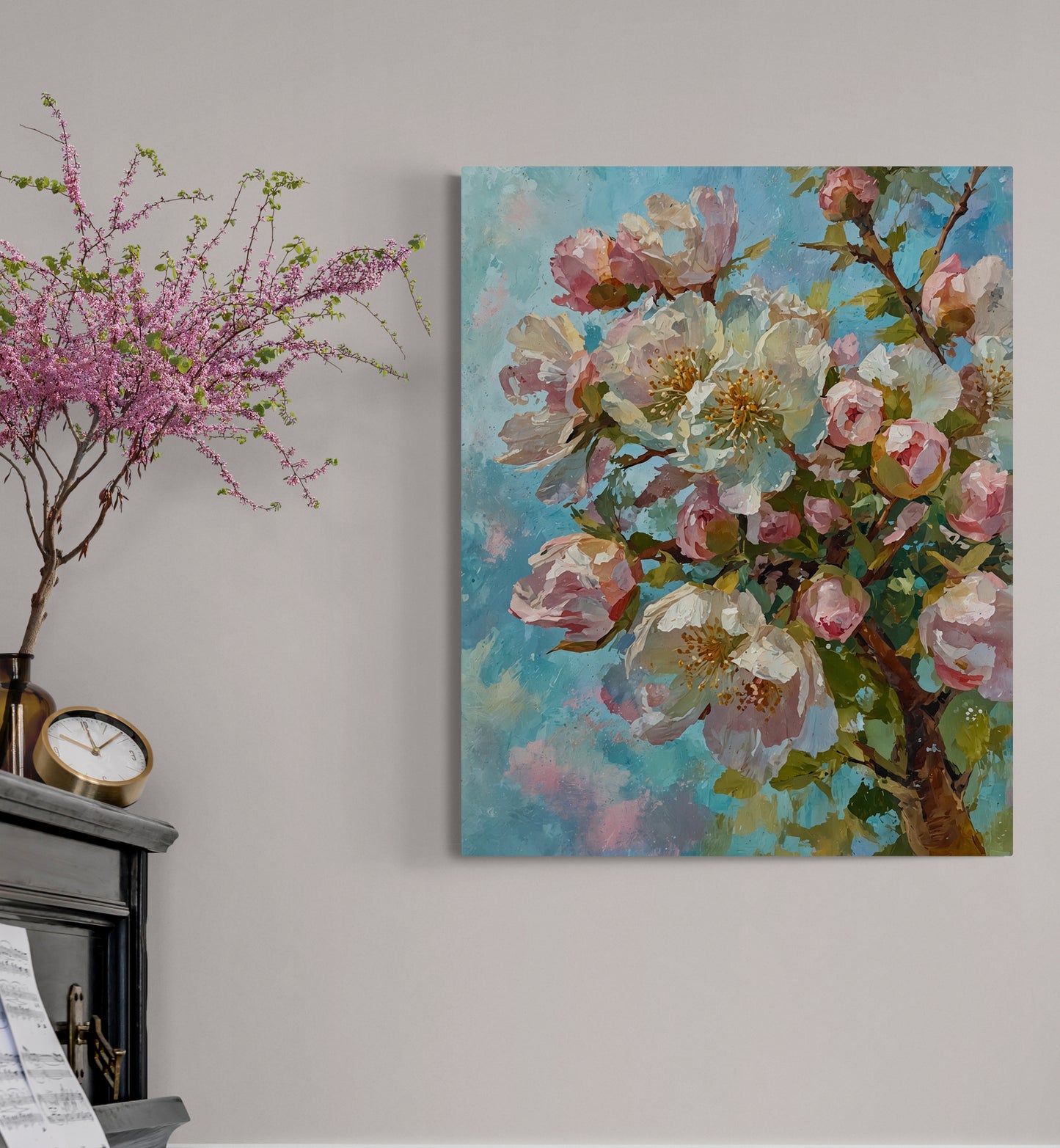 Sky Painted With Blossoms - Canvas Art