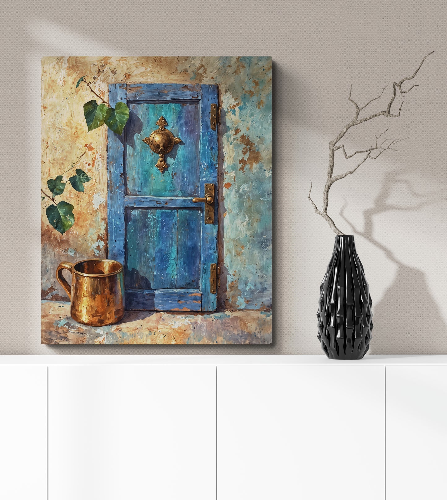 Neela Darwaza - Canvas Art