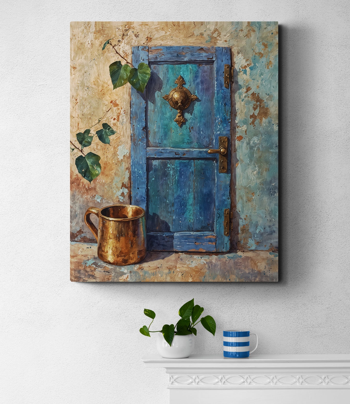 Neela Darwaza - Canvas Art