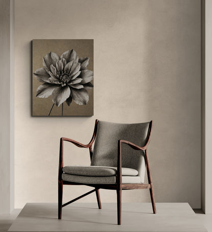 Petal Script - Canvas Art