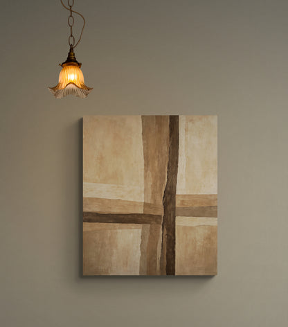Folding Silence - Canvas Art