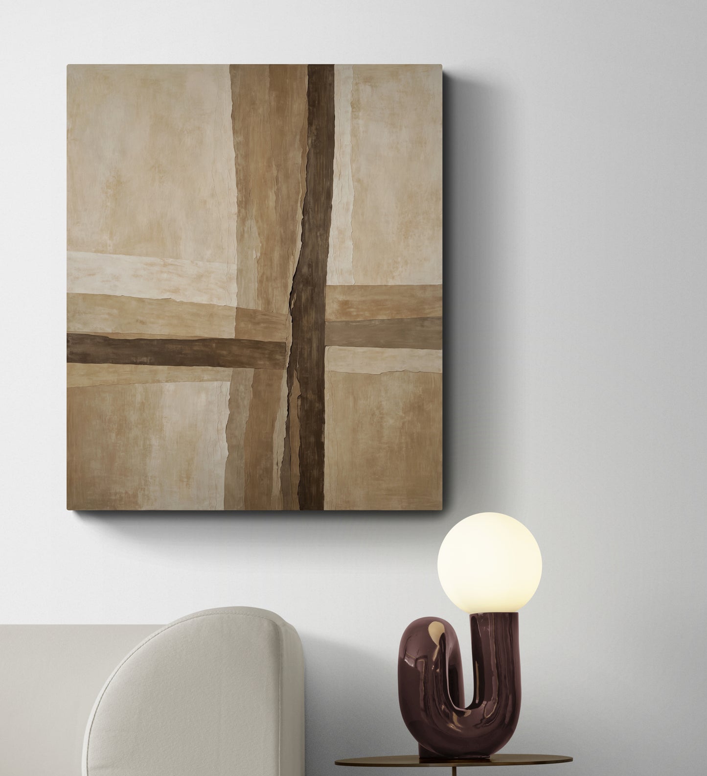 Folding Silence - Canvas Art