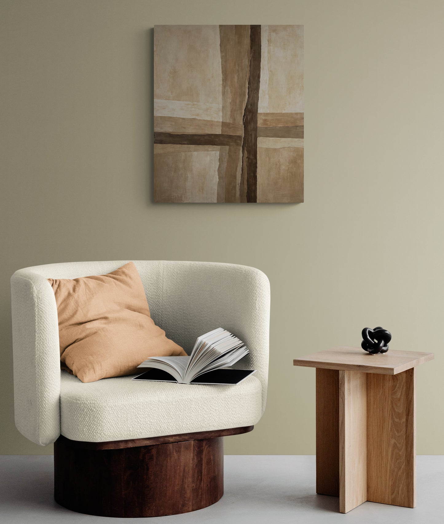 Folding Silence - Canvas Art
