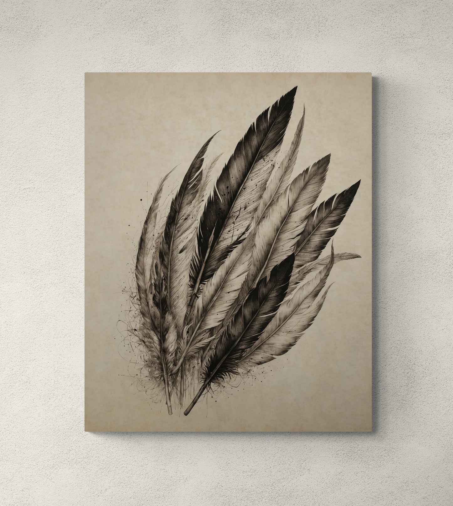 Threaded Silence - Canvas Art