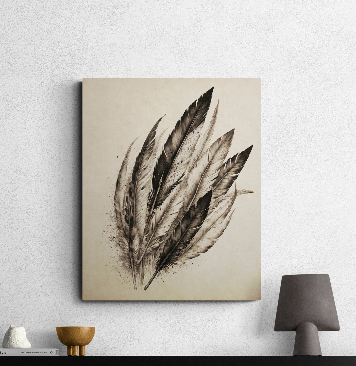Threaded Silence - Canvas Art