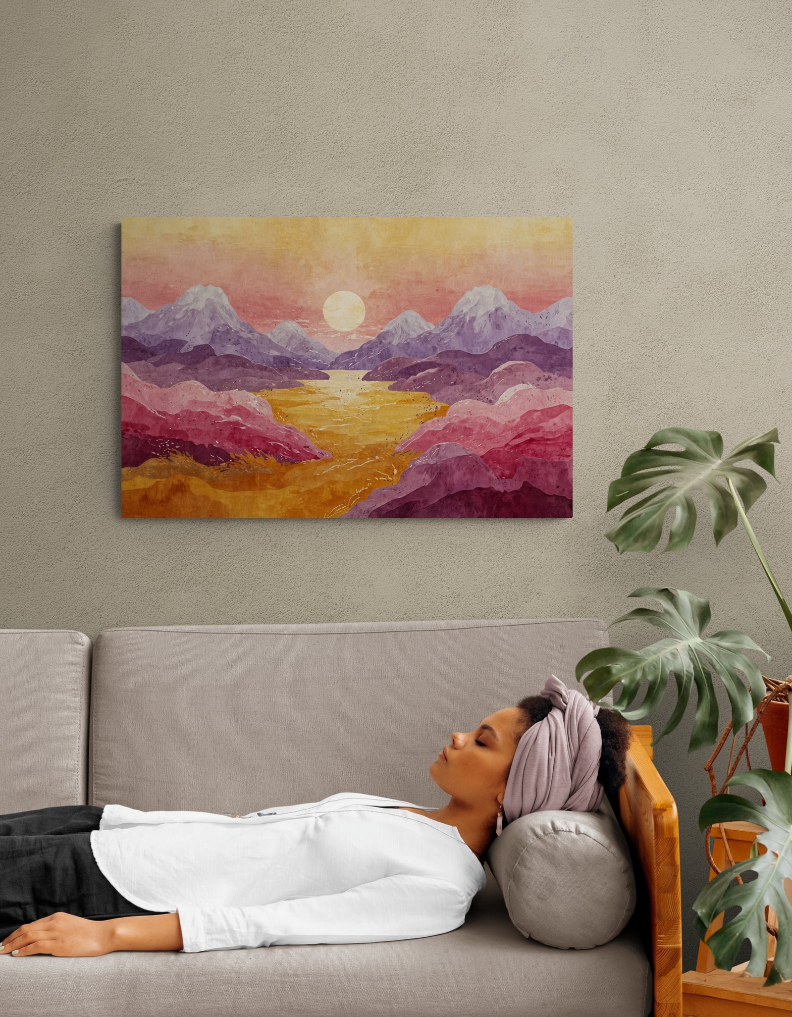 Velvet Horizon - Canvas Art